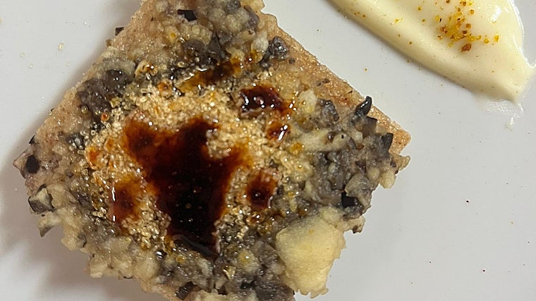 Plato elaborado por los alumnos de la escuela gaditana durante este curso