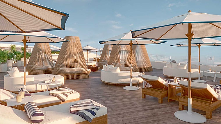 Uno de los espacios del nuevo Amàre Beach Hotel Sancti Petri