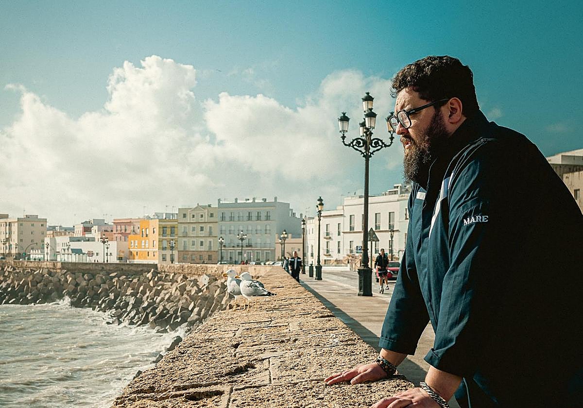 Juan Viu, chef del restaurante Mare con una estrella Michelin (Cádiz)
