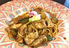 Una de las propuestas del restaurante Casa Pengue en Bornos (Cádiz)