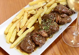 En La Ermita de San Jorge hay una gran variedad de tapas (Jerez de la Frontera)