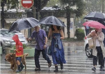 Cádiz capital registra casi 11 litros por metro cuadrado de lluvia y supera los meses de septiembre y octubre juntos