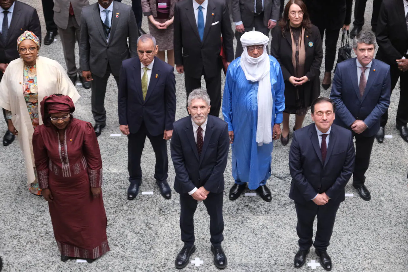 La cumbre en Cádiz del Proceso de Rabat, en imágenes