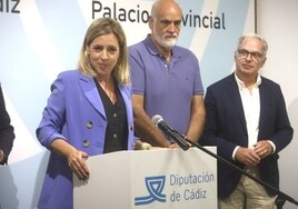 Almudena Martínez presenta la estructura de organización de la Diputación de Cádiz