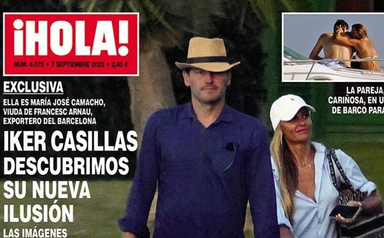 Iker Casillas desmiente que mantenga una relación con María José Camacho, viuda de Francesc Arnau
