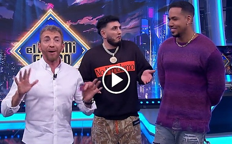 La pregunta a una gallega y la reacción de Omar Montes tras ganar la tarjeta de 'El Hormiguero': «¿Qué eres de Cádiz?»