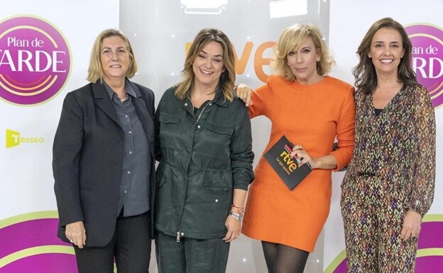 Ana María Bordas, Toñi Moreno, María Eizaguirre y Marta Manzano