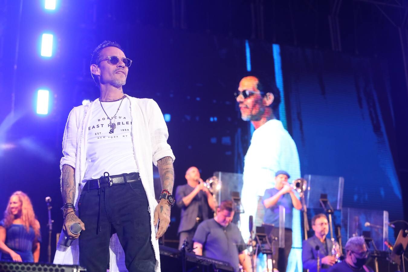 Marc Anthony y su ritmo salsero se hacen fuertes en el Concert Music