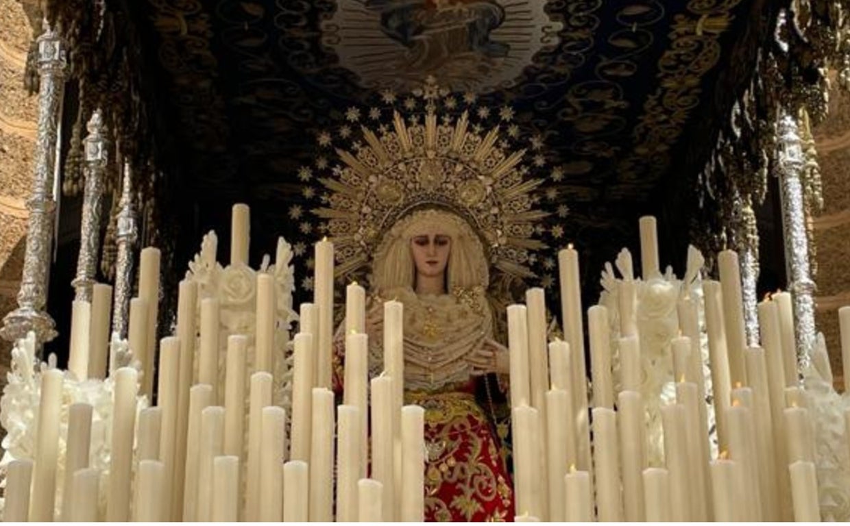 La Virgen de las Penas de Cádiz.