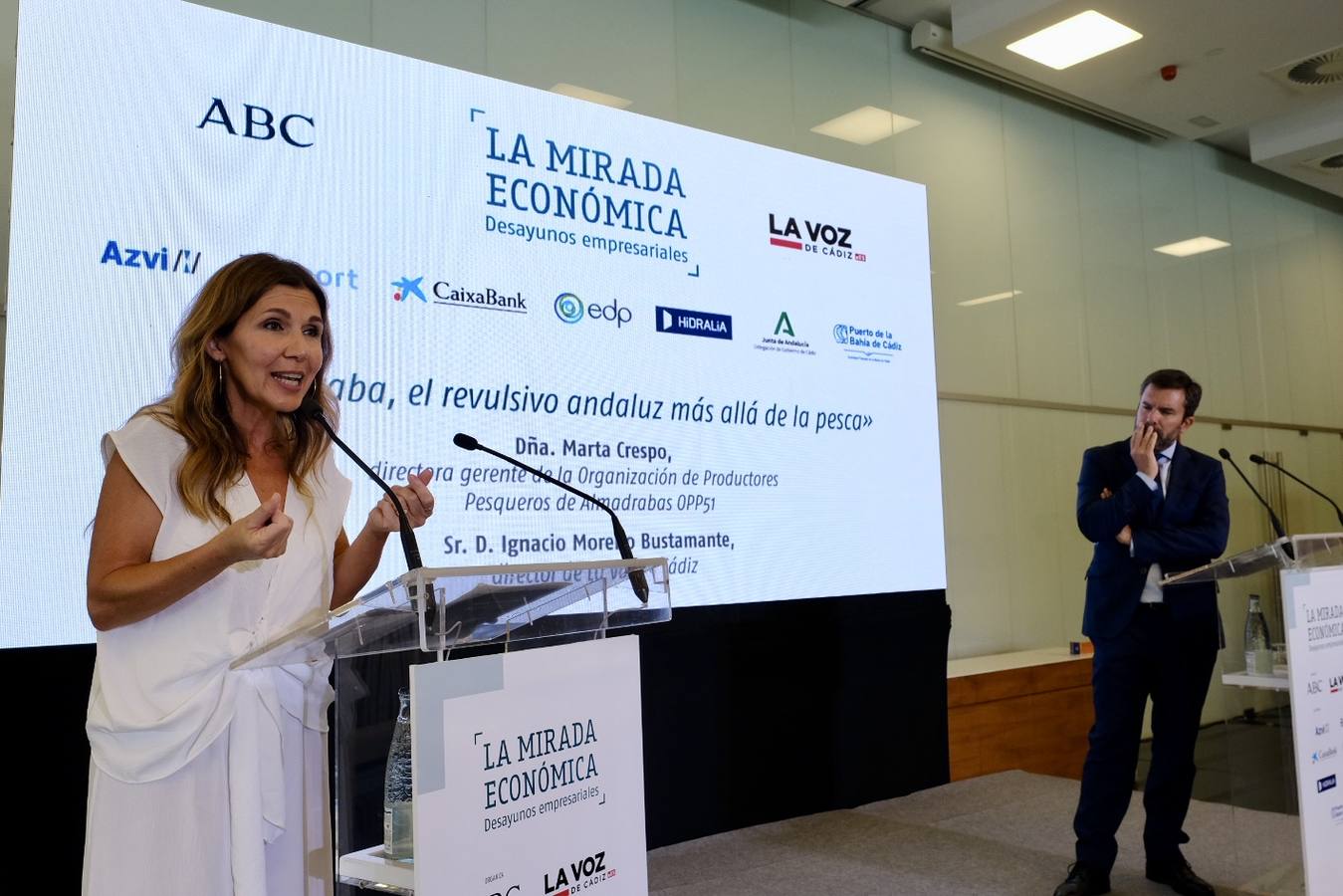 Marta Crespo, en la Mirada Económica de ABC y La Voz