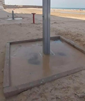 Imagen secundaria 2 - Imágenes del estado de las playas de Cádiz.