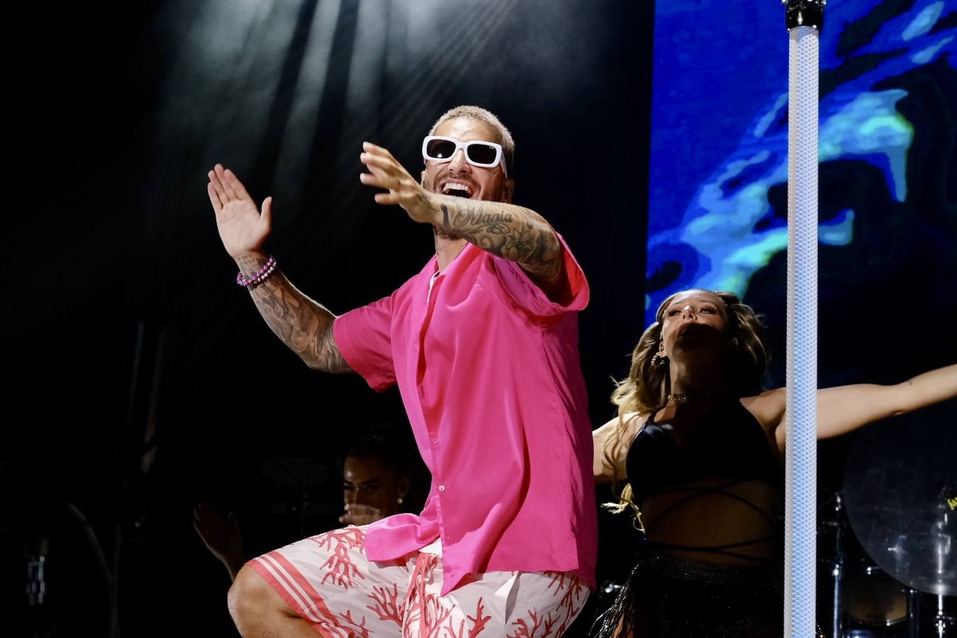 El huracán Maluma arrasa en el Concert Music de Chiclana