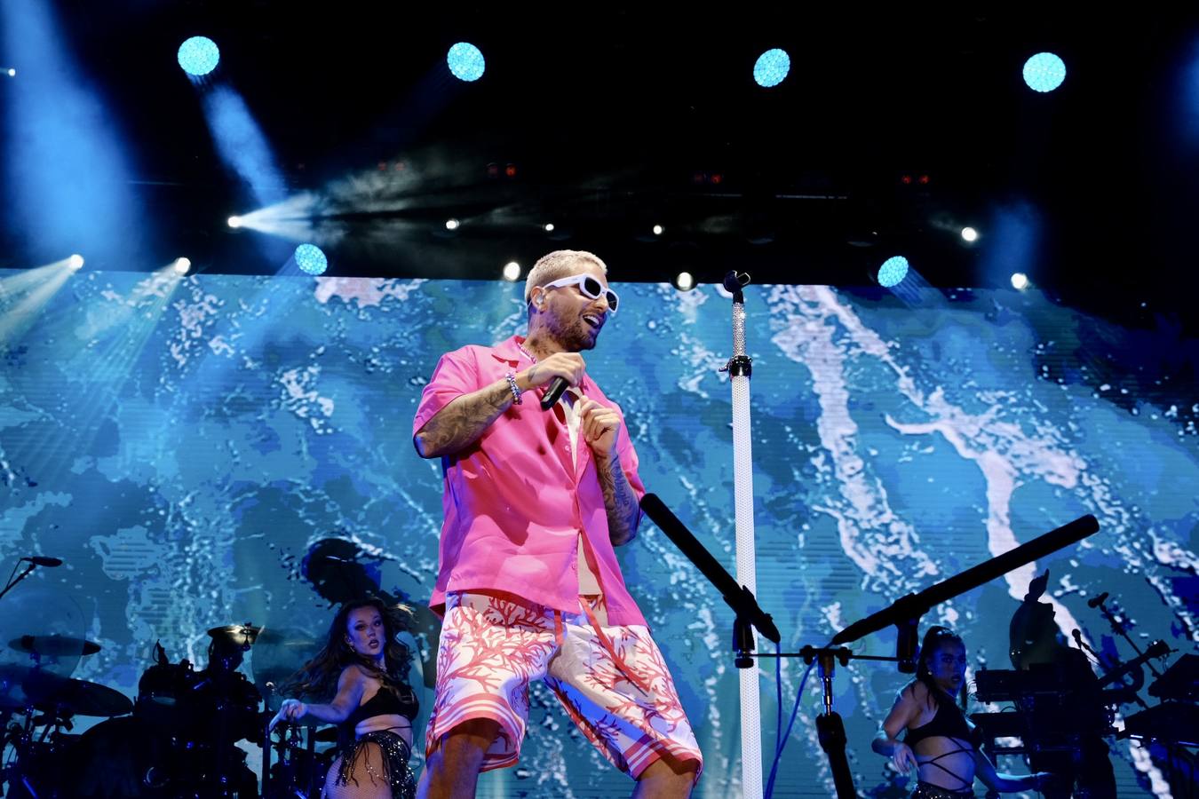 El huracán Maluma arrasa en el Concert Music de Chiclana