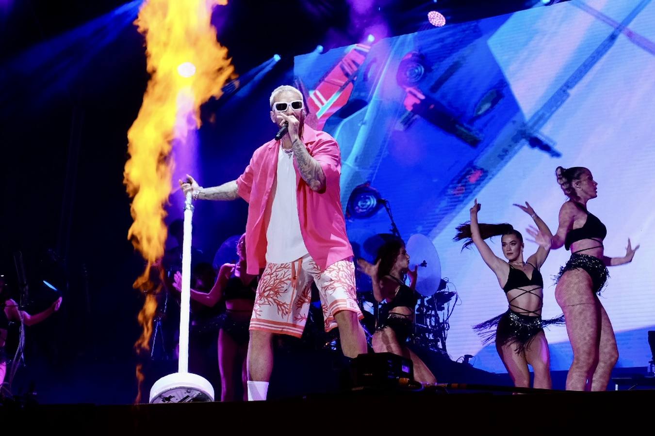 El huracán Maluma arrasa en el Concert Music de Chiclana