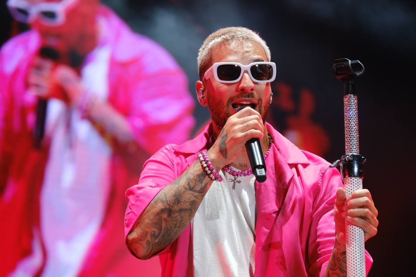 El huracán Maluma arrasa en el Concert Music de Chiclana