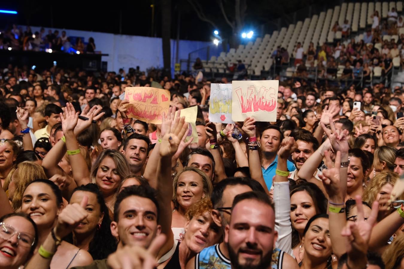 El huracán Maluma arrasa en el Concert Music de Chiclana