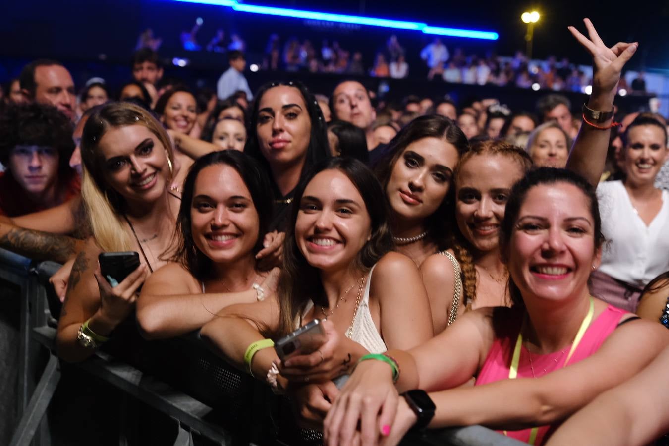 El huracán Maluma arrasa en el Concert Music de Chiclana