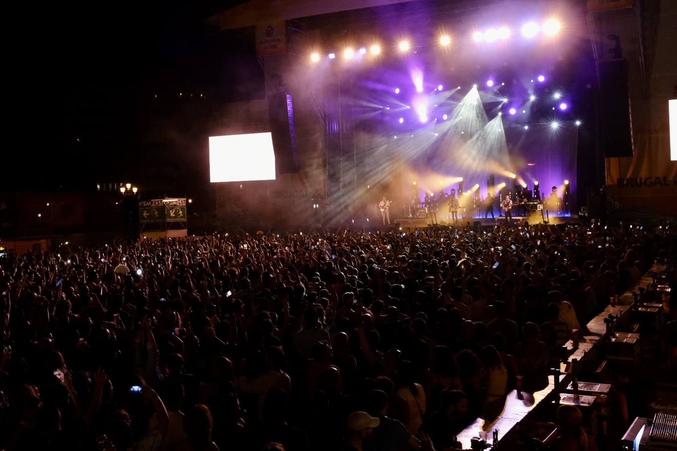 Casi 30.000 personas disfrutan del regreso del Festival No Sin Música de Cádiz