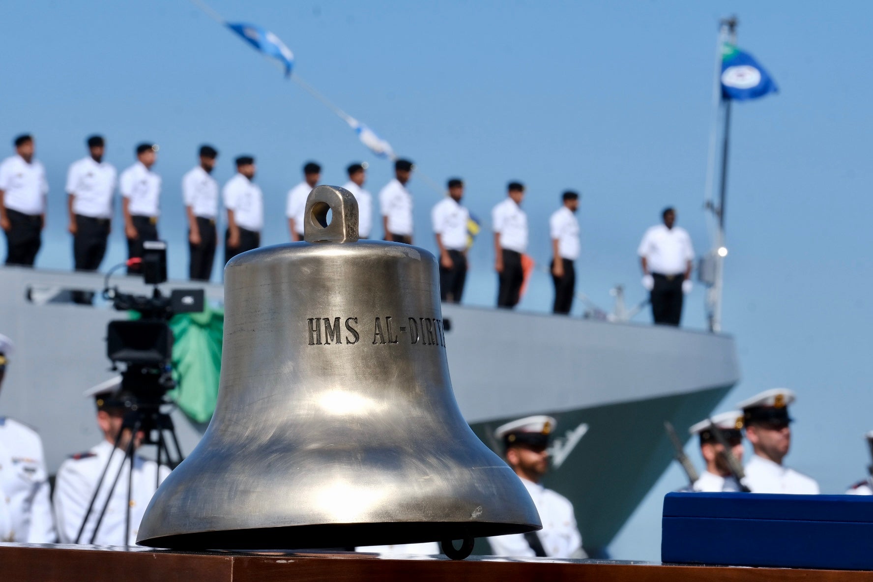 En imágenes: Navantia entrega a Arabia Saudí la segunda corbeta construida en Bahía de Cádiz