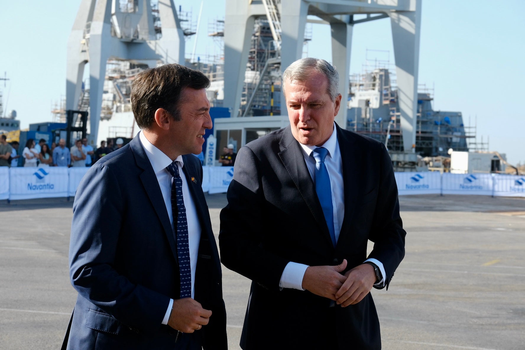 En imágenes: Navantia entrega a Arabia Saudí la segunda corbeta construida en Bahía de Cádiz