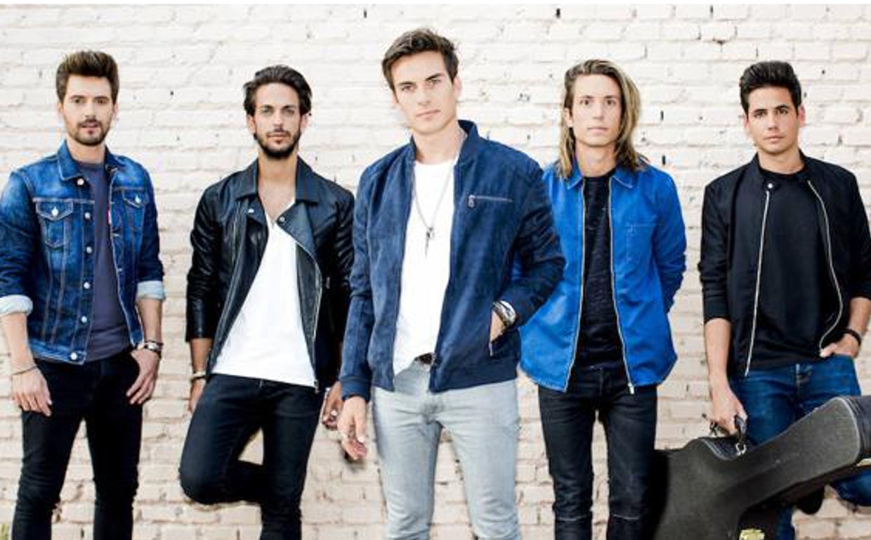 Componentes del grupo Dvicio, que actúan en el Tío Pepe Festival el próximo sábado.