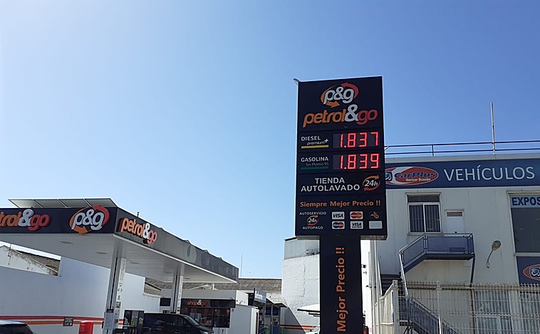 Las gasolineras gaditanas no mejoran en clientes ni ingresos