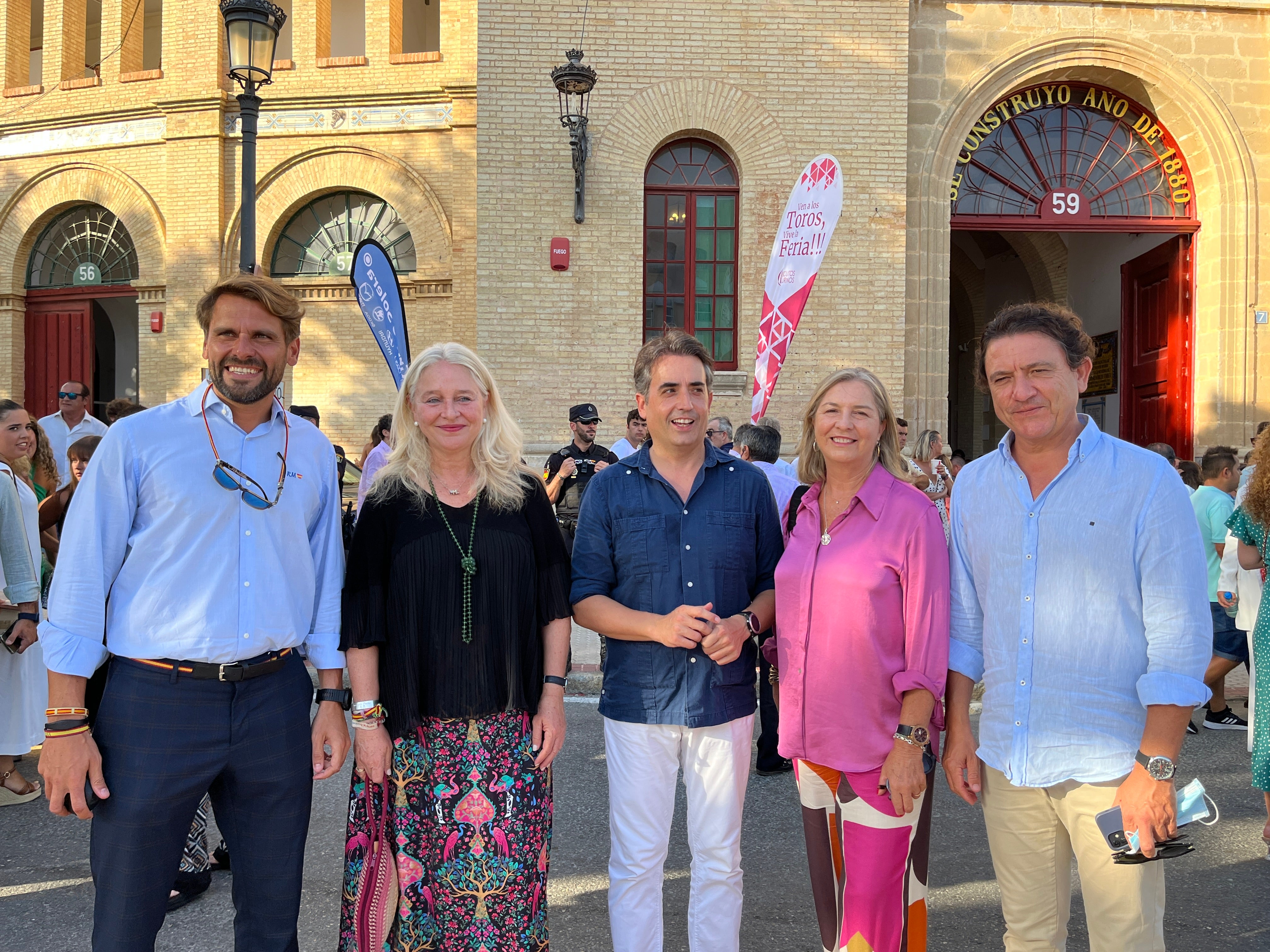 Rafa Mateos, Mercedes Colombo, Antonio Saldaña, Ana Bertón y Daniel Sánchez.