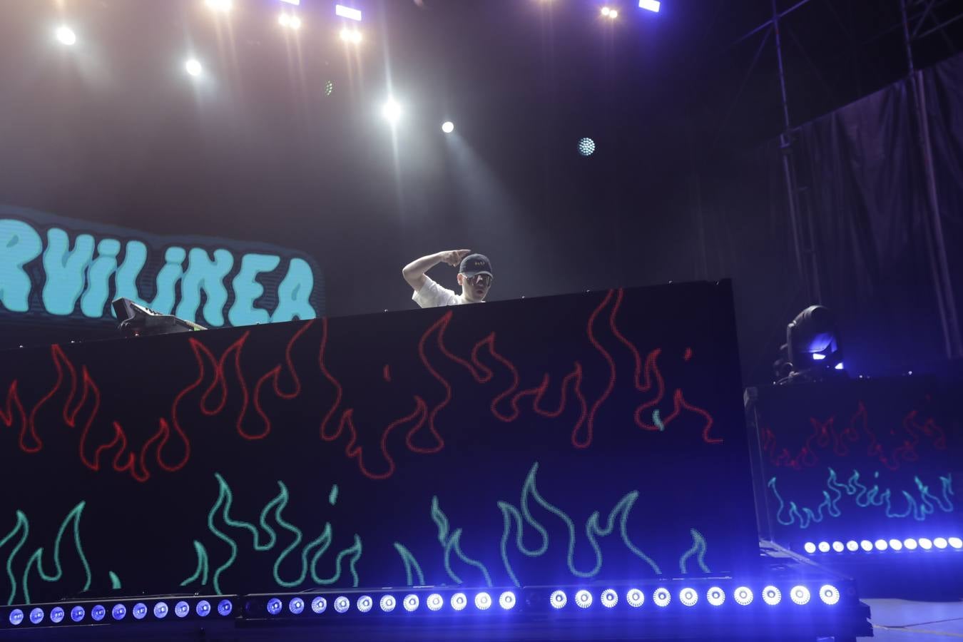 Las imágenes de Bizarrap en el Concert Music Festival de Chiclana