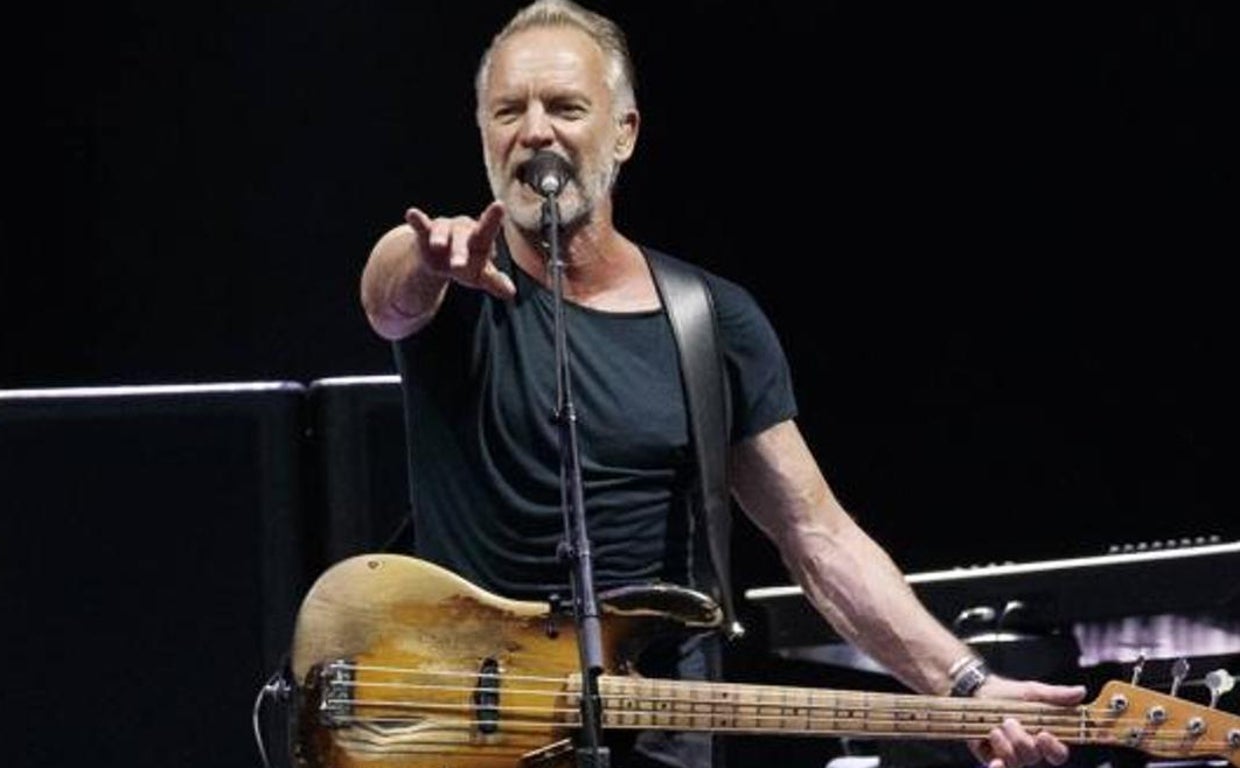 Sting se sube al escenario de Concert Music Festival este jueves.