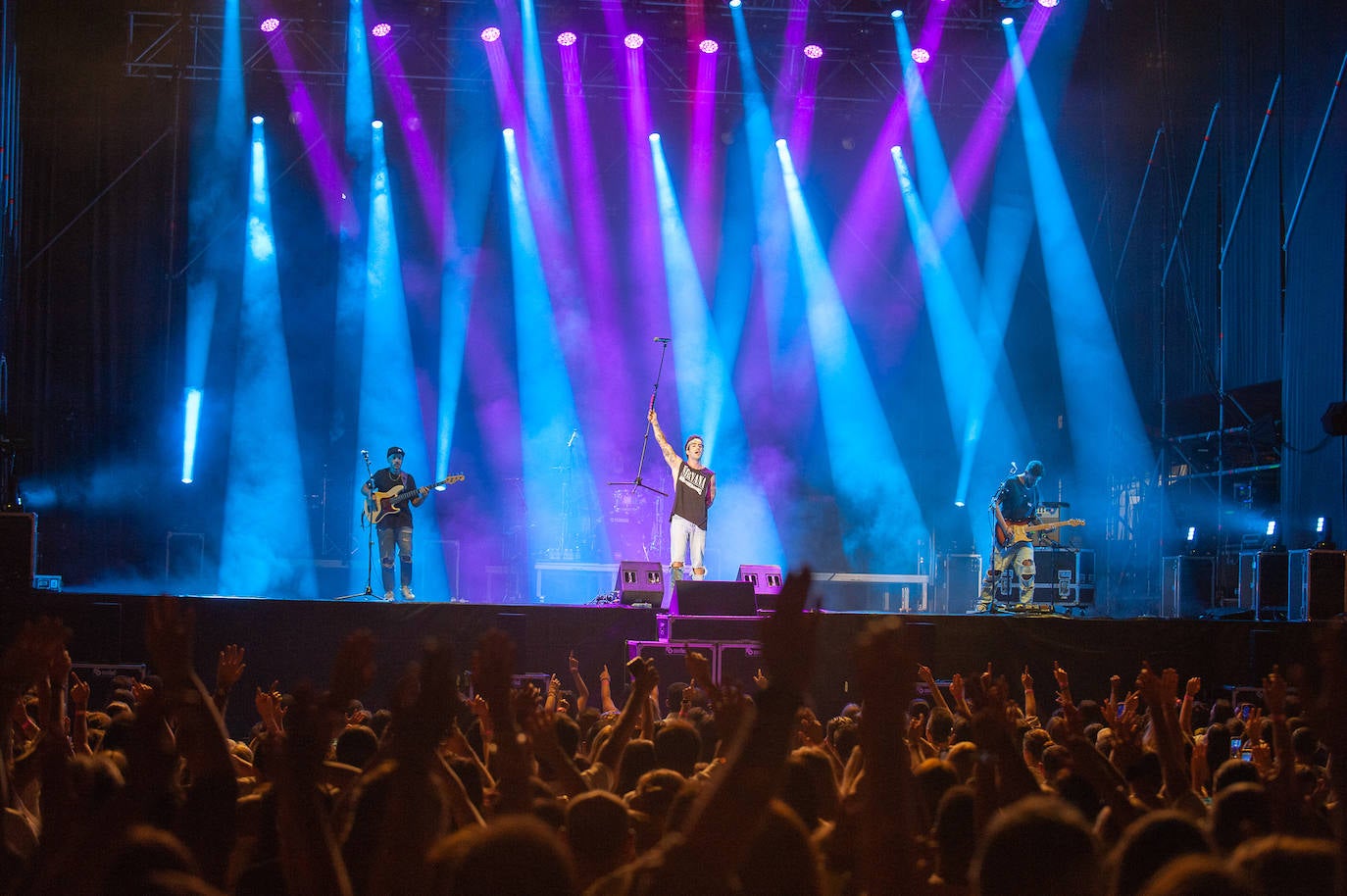 Álvaro de Luna en el Tío  Pepe Festival