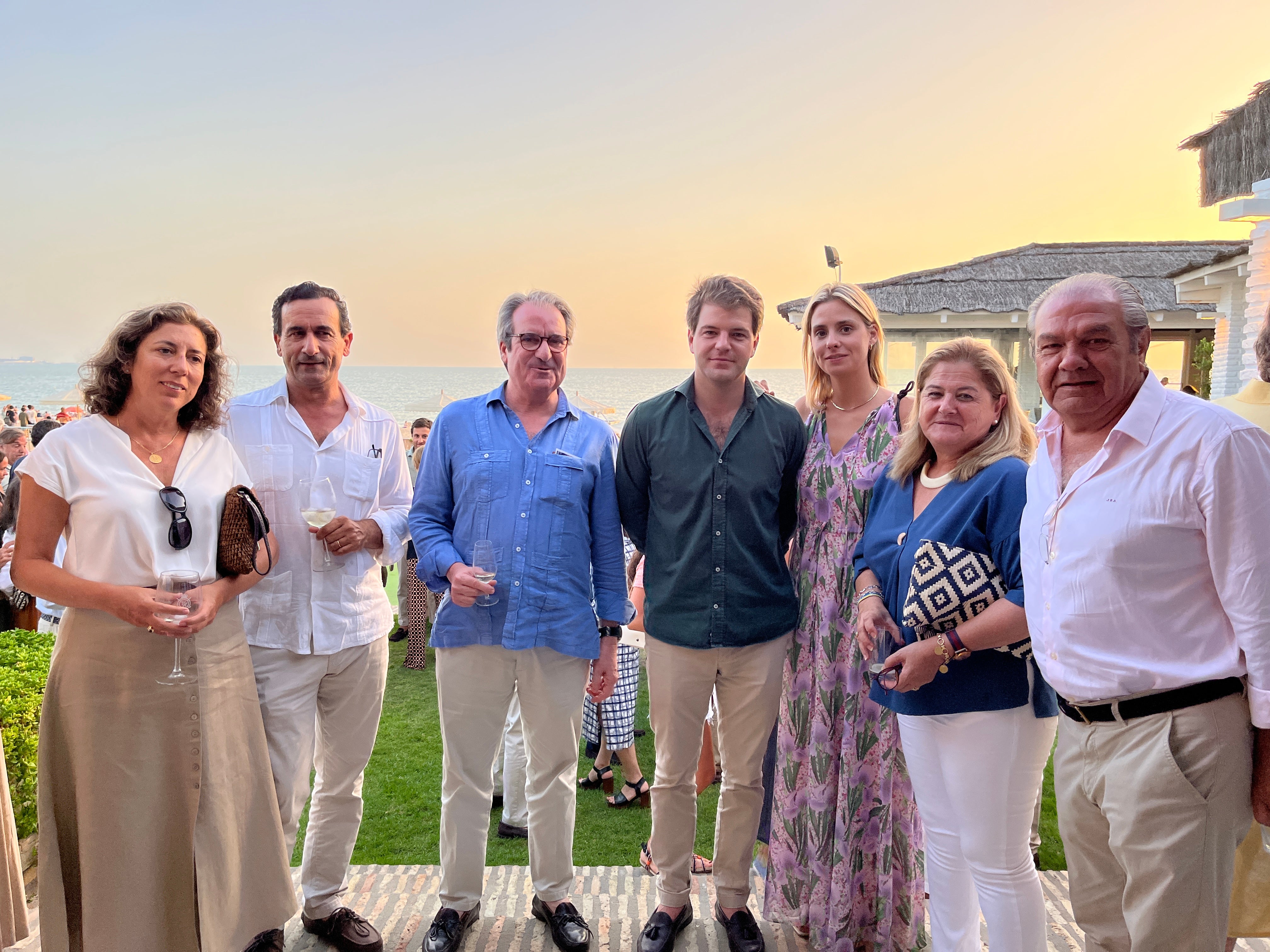 Carmen del Valle, José Manuel Díaz, Juan José Fontán, Juan Bajo de Ysasi, Lucía Velasco, Pilar Ysasi y Juan Bajo