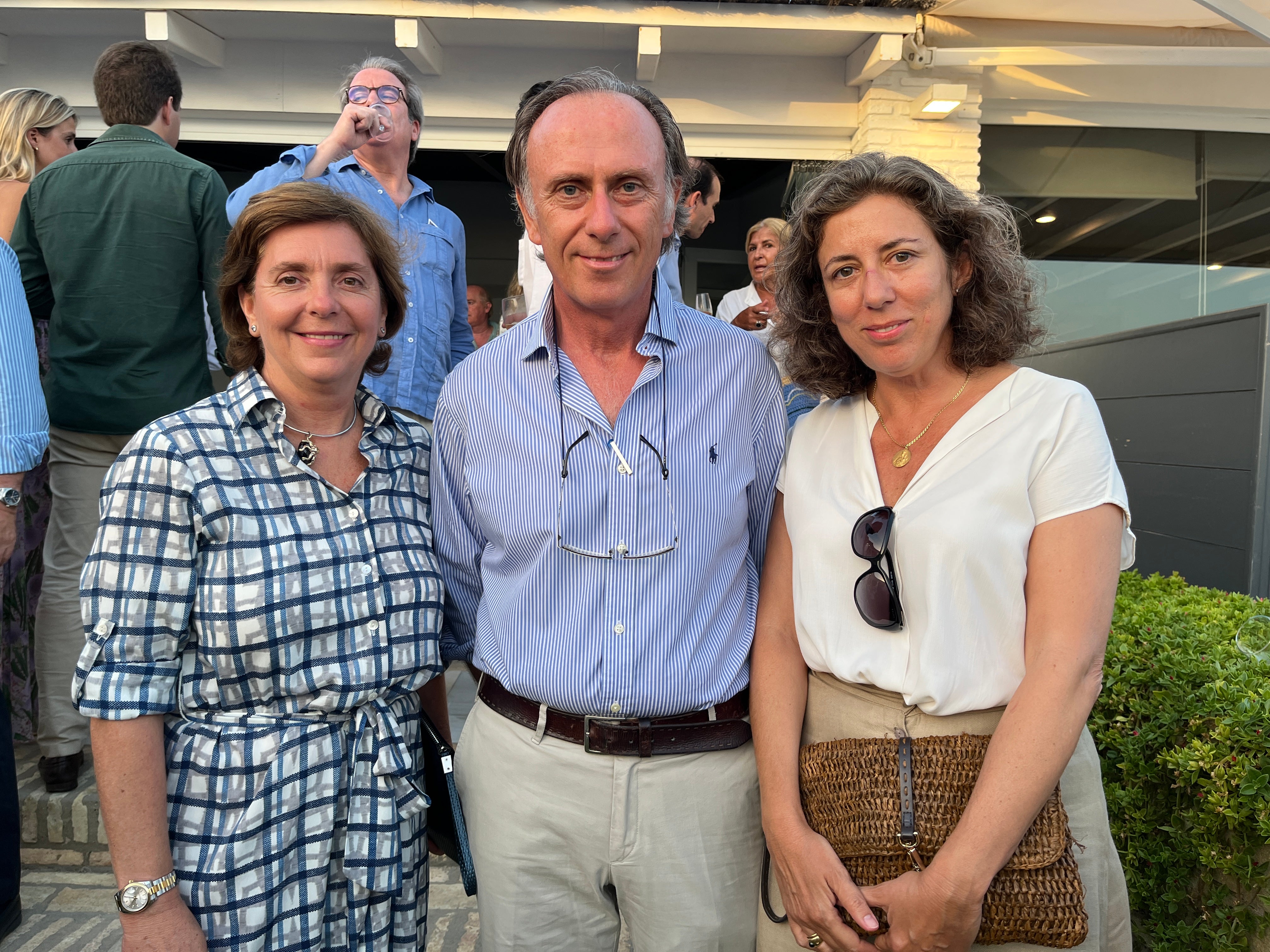 Celia Ollero, Jaime Tobar y Carmen del Valle