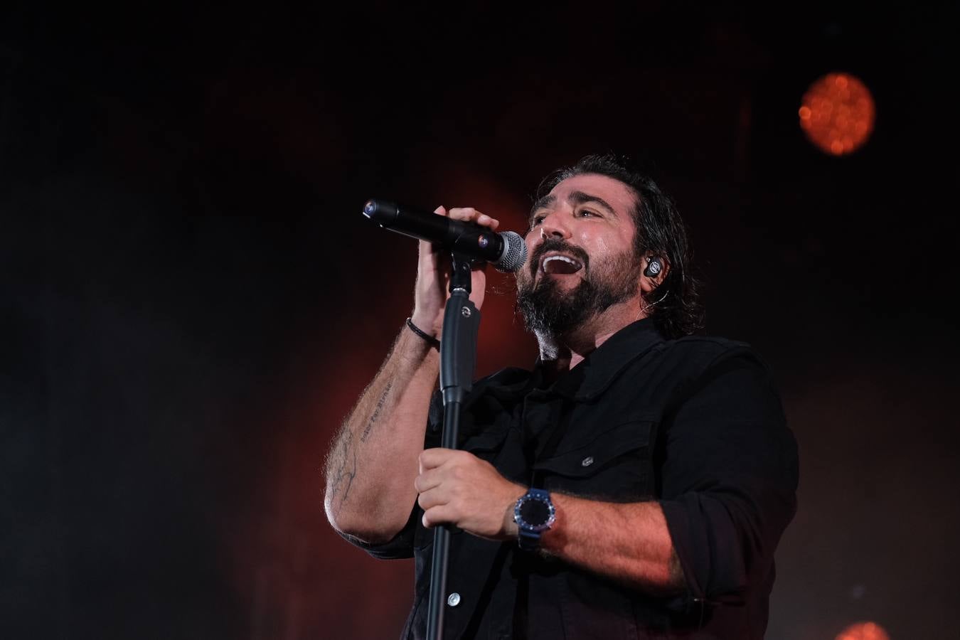 Las imágenes del concierto de Antonio Orozco en Chiclana