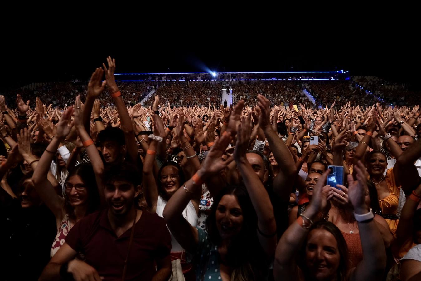 Las imágenes del concierto de Antonio Orozco en Chiclana