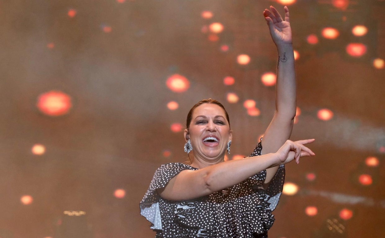 Niña Pastori, en el Concert Music Festival