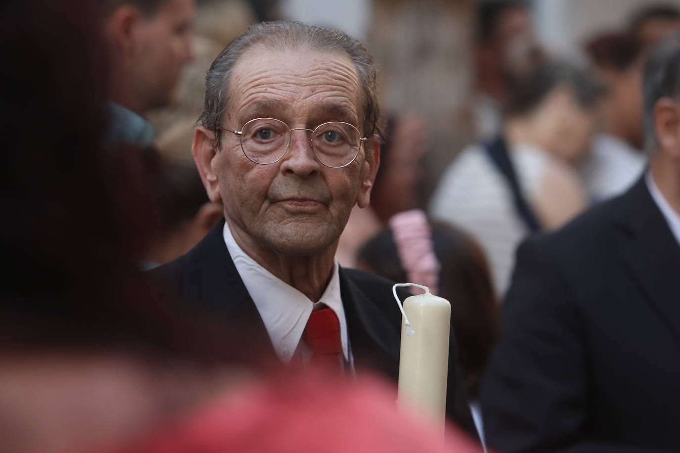 Las imágenes del traslado de la Dolorosa de la archicofradía de la Palma al santuario de la Patrona