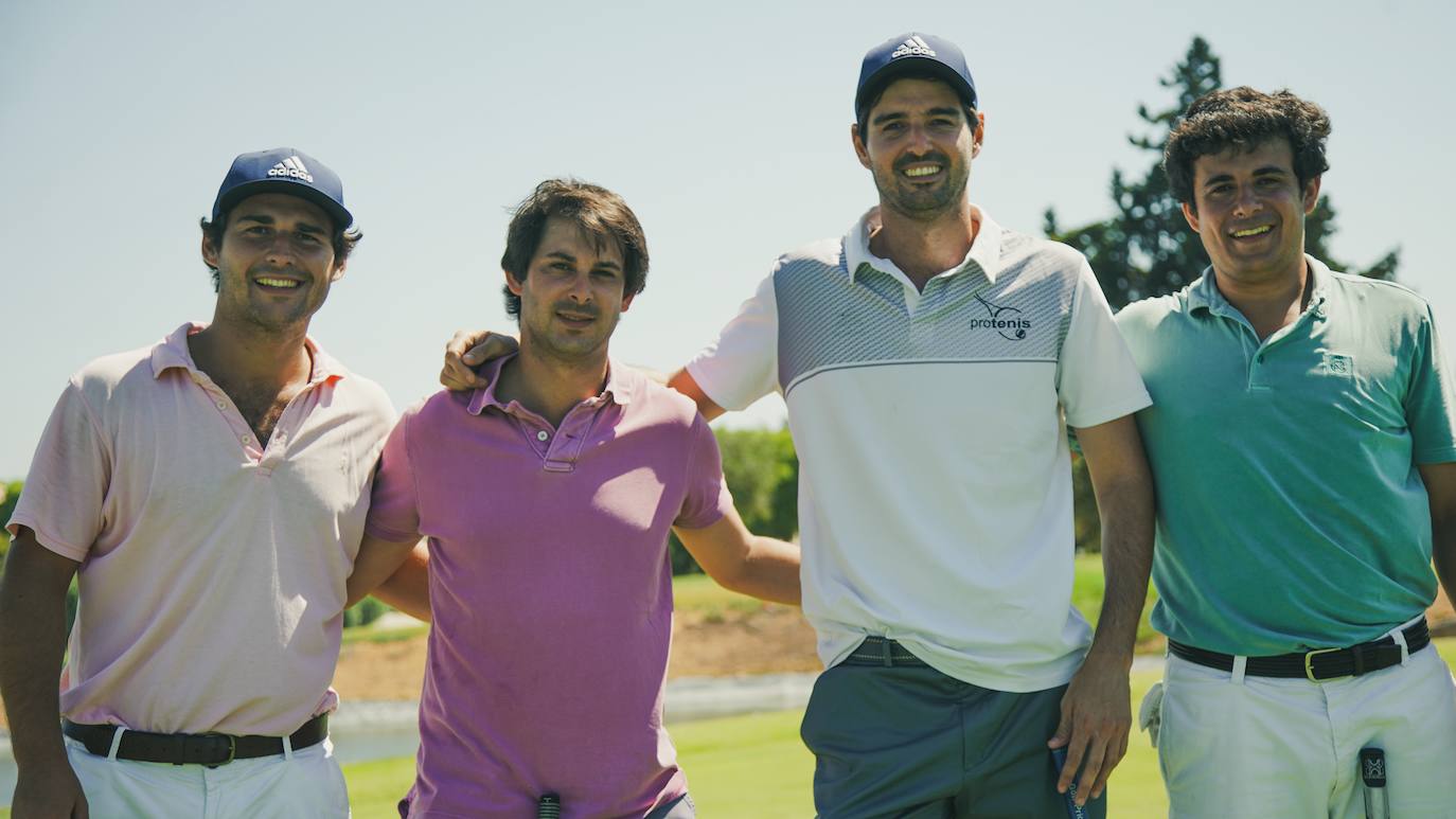 César Florido, Pablo Guerrero, Rafael Otaolarruchi y Gonzalo Artaza