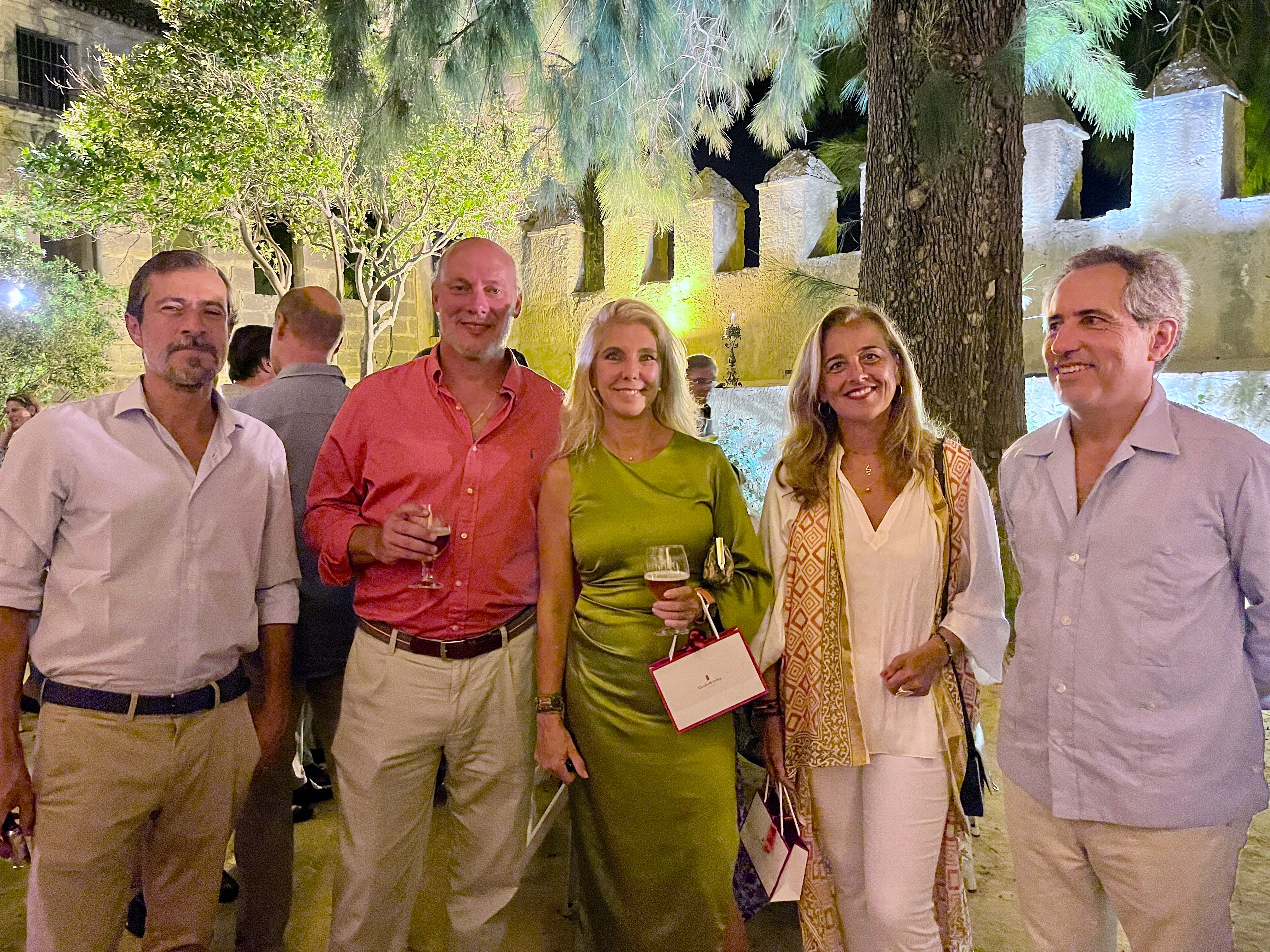 Gonzalo Bohórquez, Iván López de Carrizosa, Gabriela Pascual, Eva Rodríguez y Jorge Domecq