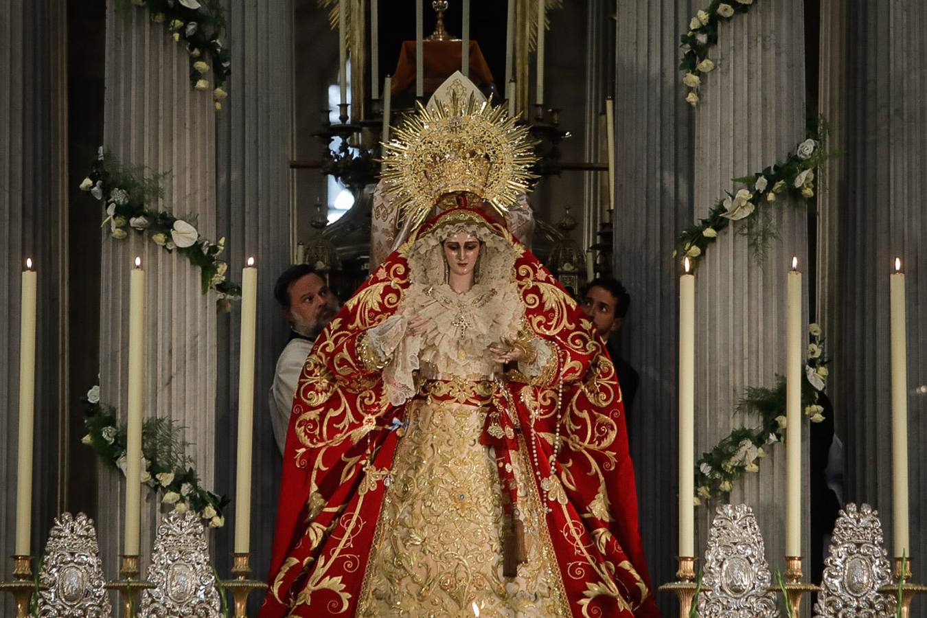 Coronación de la Virgen de las Penas en la Catedral