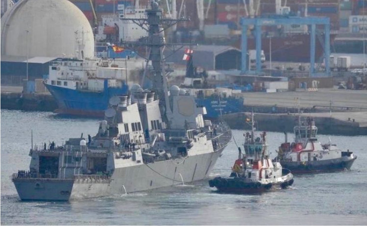 El destructor estadounidense USS Bulkeley llegará este miércoles a la Base Naval de Rota