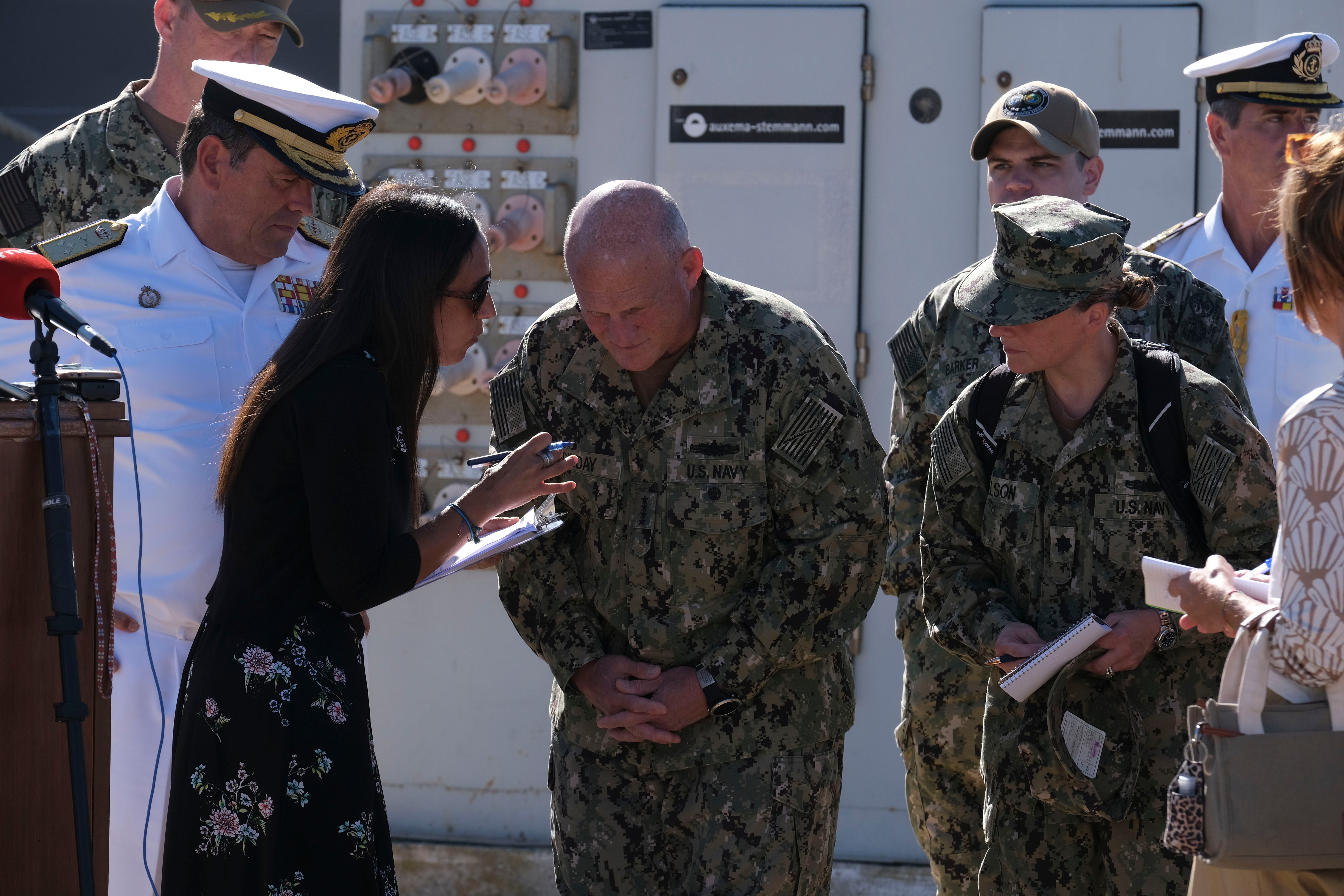 Fotos: la llegada del destructor norteamericano USS Bulkeley a la base de Rota