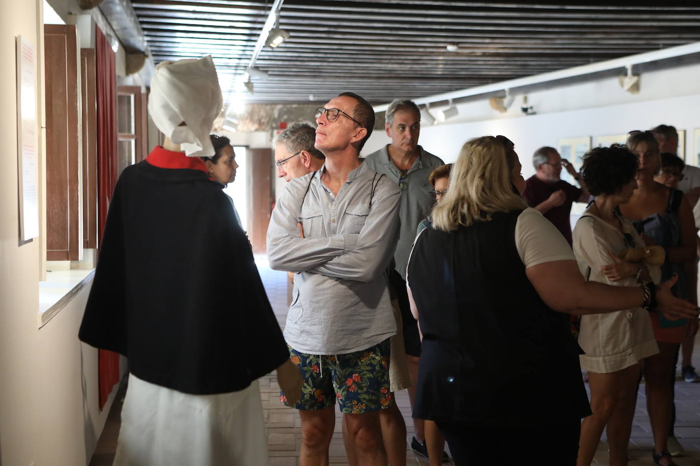 Las imágenes de la exposición sobre la explosión de Cádiz de 1947