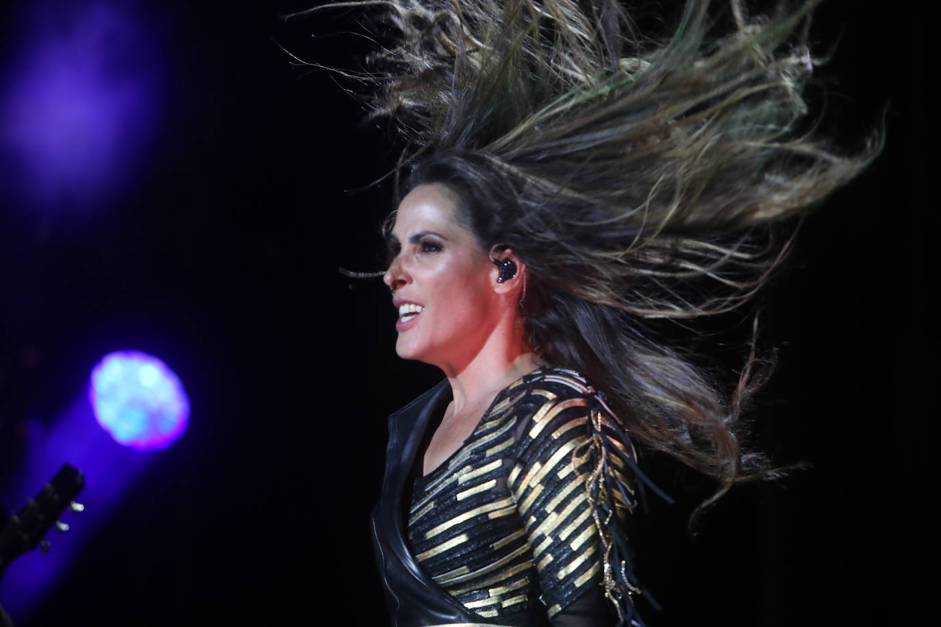 Así ha sido el concierto de Malú en Chiclana: garra y pasión