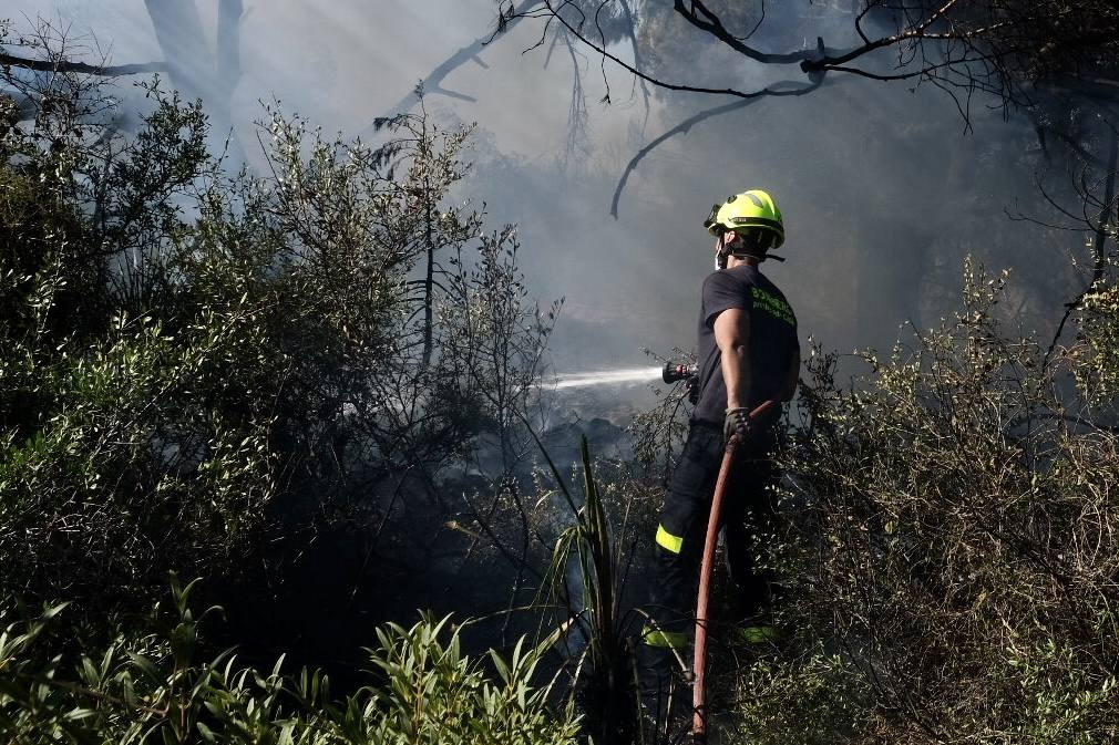 Las imágenes del incendio en Puerto Real