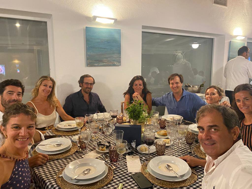 Cristina Arizón, Jaime Segimon, Carla Rebuelta, Andrés Rebuelta, Paloma Lago, Juan Pedro Vergara, Casilda Arizón, Carmen Morenés Y Juan Díez de Rivera