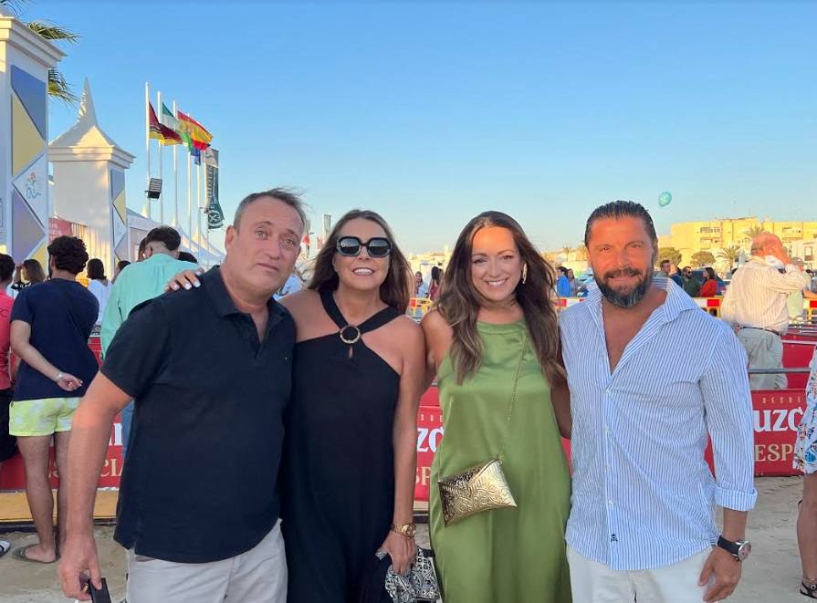 Richard Vargas, Rosario Jiménez, Estrella Lendinez y Juan José Vázquez