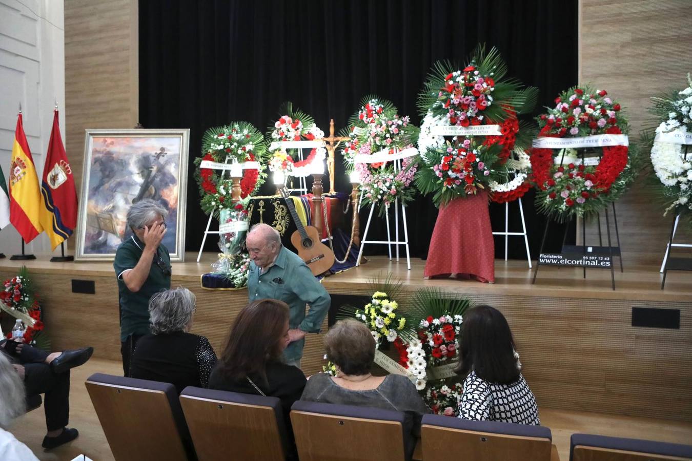 Fotos: Capilla ardiente de Manolo Sanlúcar