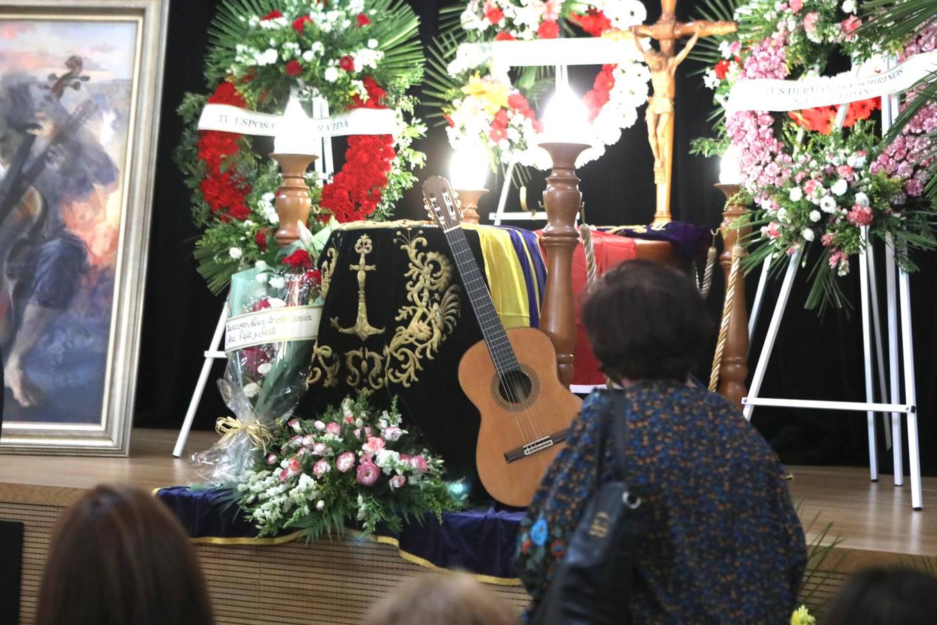 Fotos: Capilla ardiente de Manolo Sanlúcar