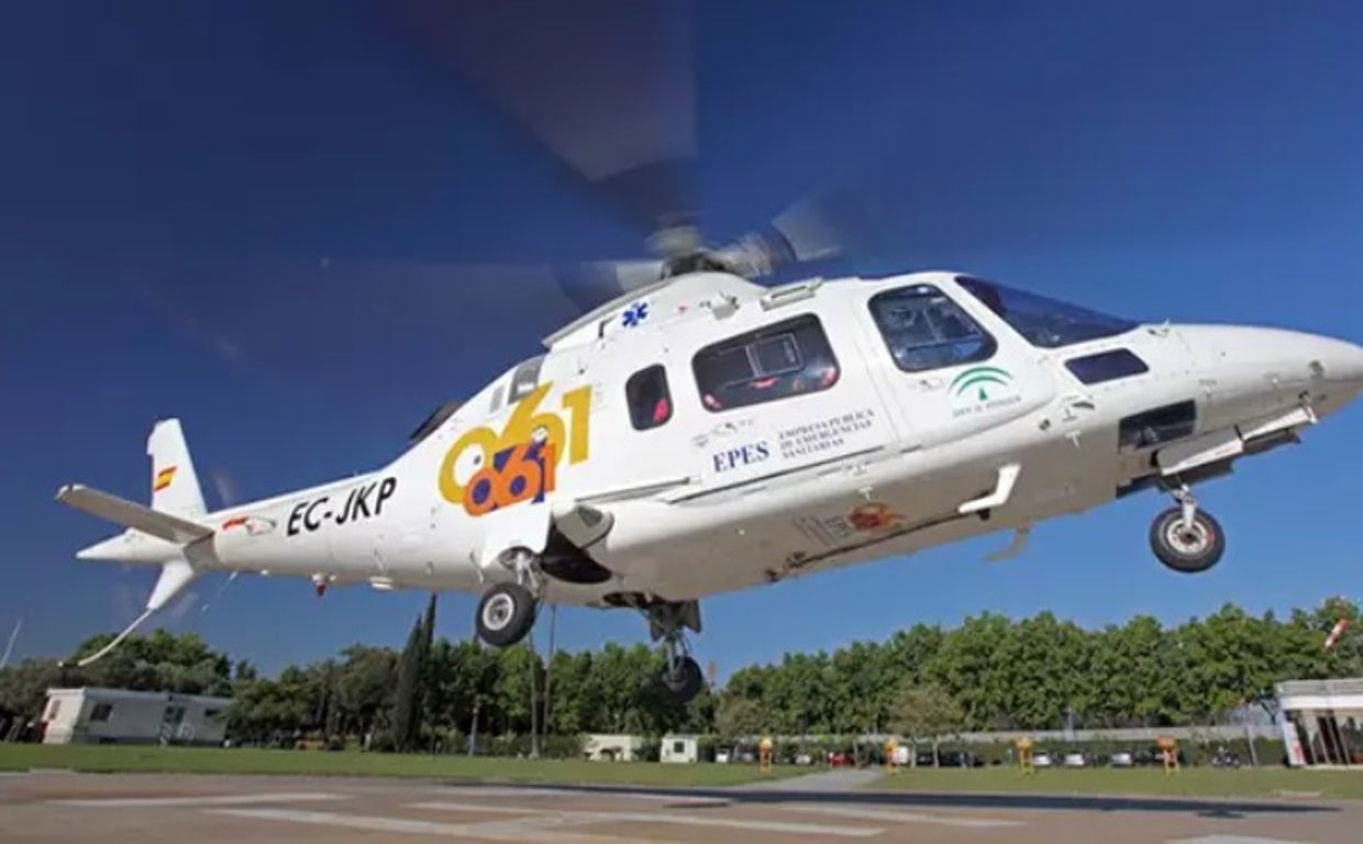 Helicóptero del 061