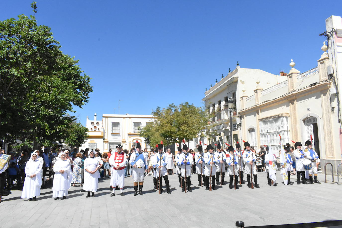 Así ha sido la recreación de la histórica Batalla del Trocadero de 1823